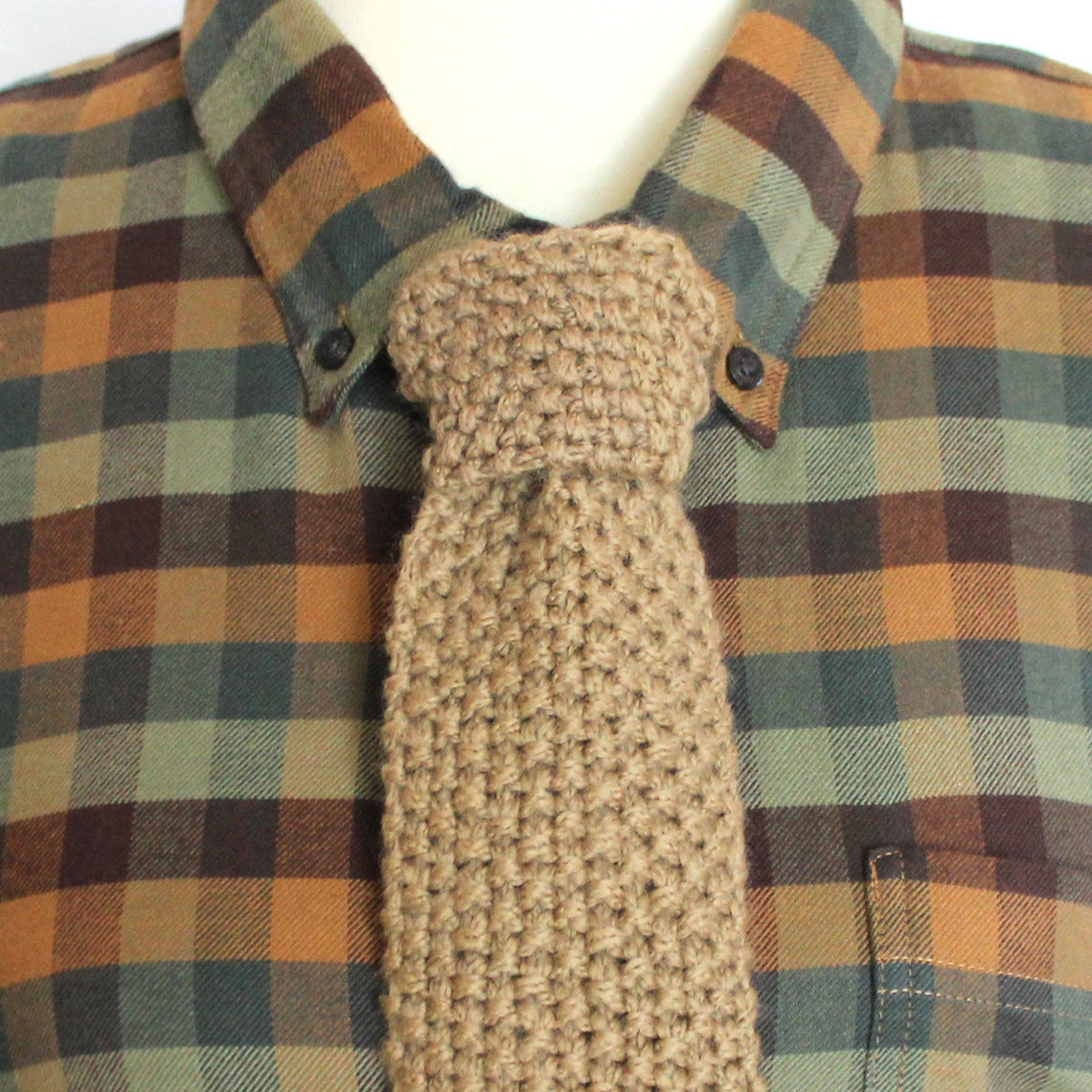 Seed Stitch Necktie Tie Knitting Pattern PDF Download Etsy UK