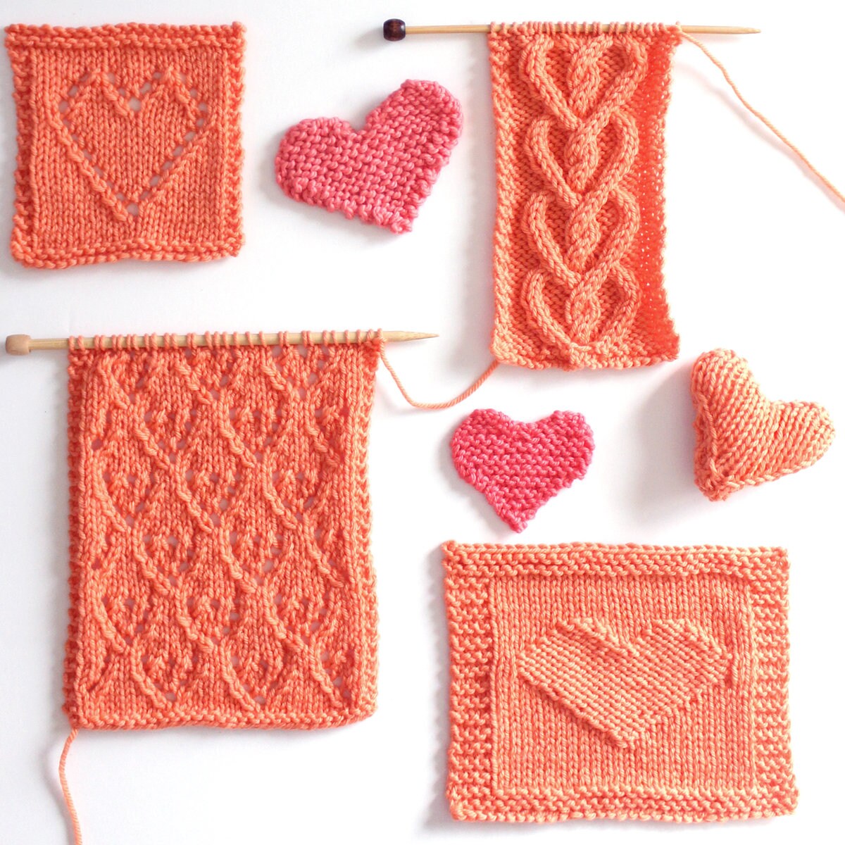 Knit Hearts Pattern Book 6 Designs PDF Download Etsy Canada