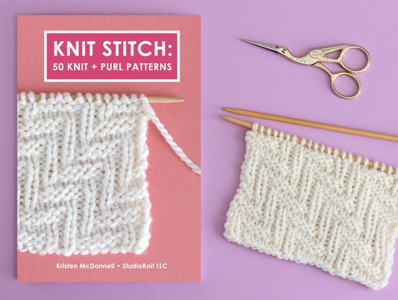 Basic knit and purl patterns