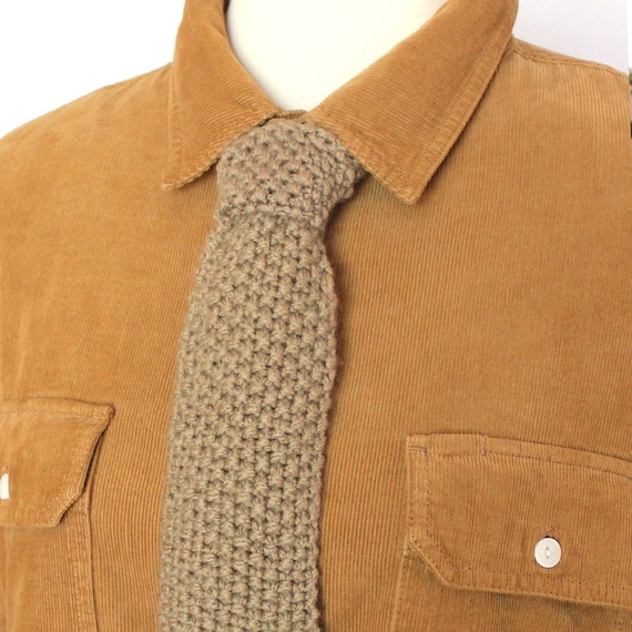 Seed Stitch Necktie Tie Knitting Pattern - PDF Download Il_570xn