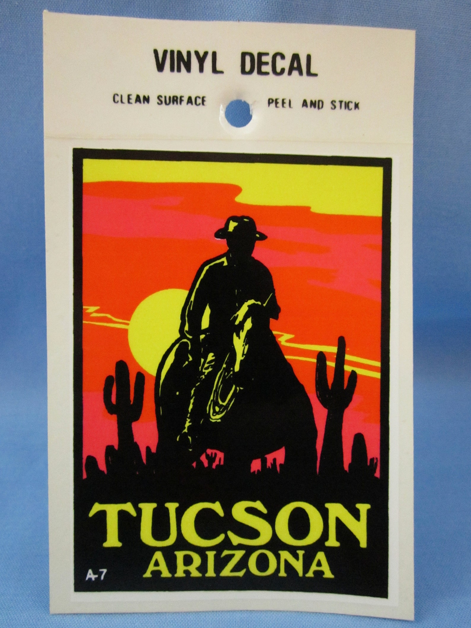 Vintage... TUCSON ARIZONA Sticker / Decal very Nice Etsy