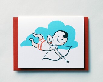 Baby Cupid Geeting Card