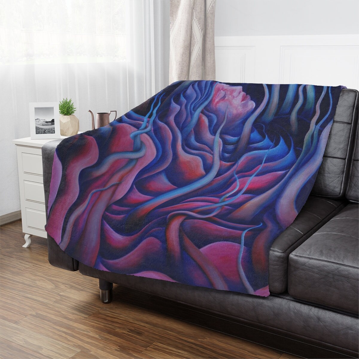 Inner Goddess Throw Blanket
