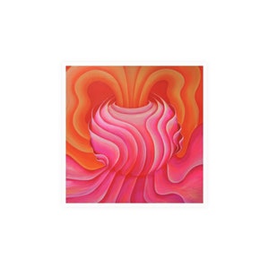 impresión de amor propio, estética de bruja, impresión de pose de yoga, dibujo curativo, obra de arte intuitiva, decoración de una habitación, obras de arte de meditación, oración por la paz