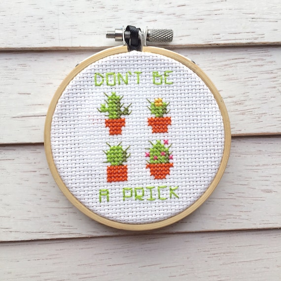 Thug Life Counted Cross Stitch Pattern DOWNLOAD Intermediate