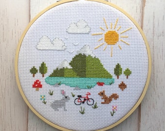 Great Outdoors Cross Stitch Pattern DOWNLOAD