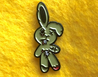 Zombunny Zombie Bunny Soft Enamel Pin 1"