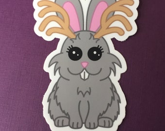 Jackalope Sticker 3"