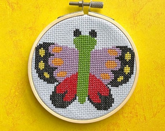 Butterfly by Mary Engelbreit Cross Stitch Digital Download Pattern