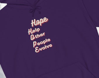 Addiction Recovery NA hoodie, AA hoodie, gift for Sponsor, Alcoholics Anonymous, Narcotics Anonymous, 12 Steps, Sobriety Gift