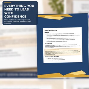 Codependency & Boundaries Therapy Activity | Facilitator Guide and Worksheets | Addiction Recovery