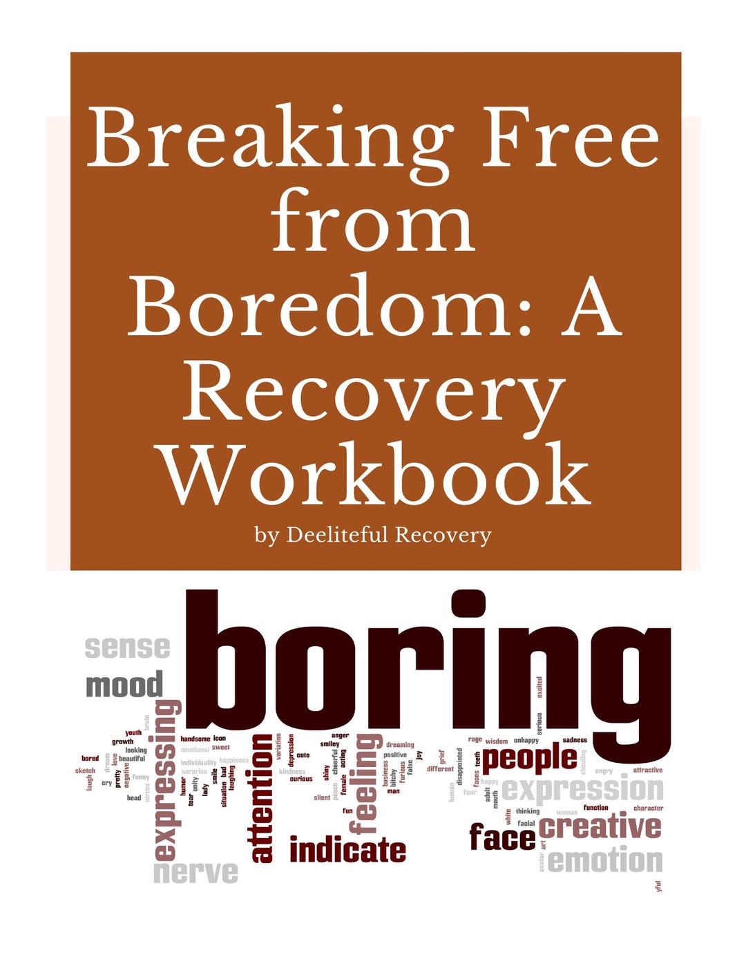 Boredom in Recovery Workbook: CBT, Mindfulness, Relapse Prevention - Etsy
