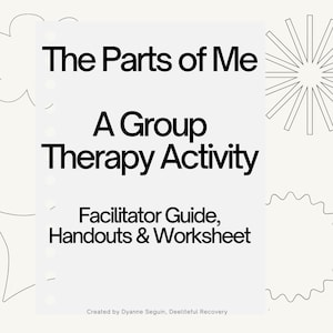 Group Therapy Activity PDF | Mental Health, Addiction Recovery, Coping Skills, CBT Worksheets, Sobriety, Counseling Resources