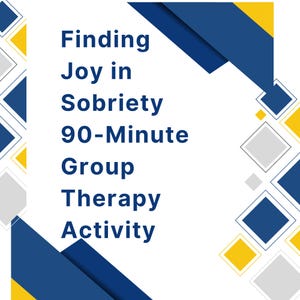 Addiction Recovery Group Therapy Activity | Printable | Early Sobriety Activity | CBT & Motivational Interviewing Worksheets for Counselors