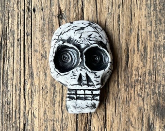 Porcelain Skull Wall Tile 4