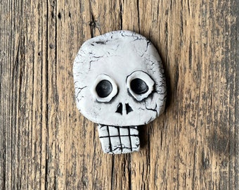 Porcelain Skull Wall Tile 3