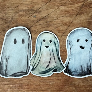 Dougie Merv and Petey the Cruddy Ghost Vinyl Sticker Set