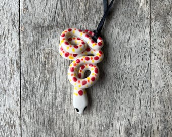 Porcelain Good Luck Snake