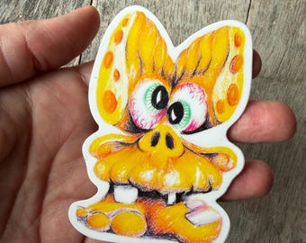 Germaschnickle Monster Vinyl Sticker No 9