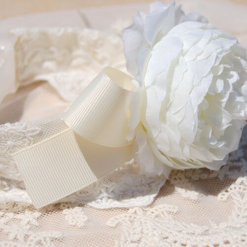 Cute White Wedding Dog Collar White Flower Collar for Lovely Etsy