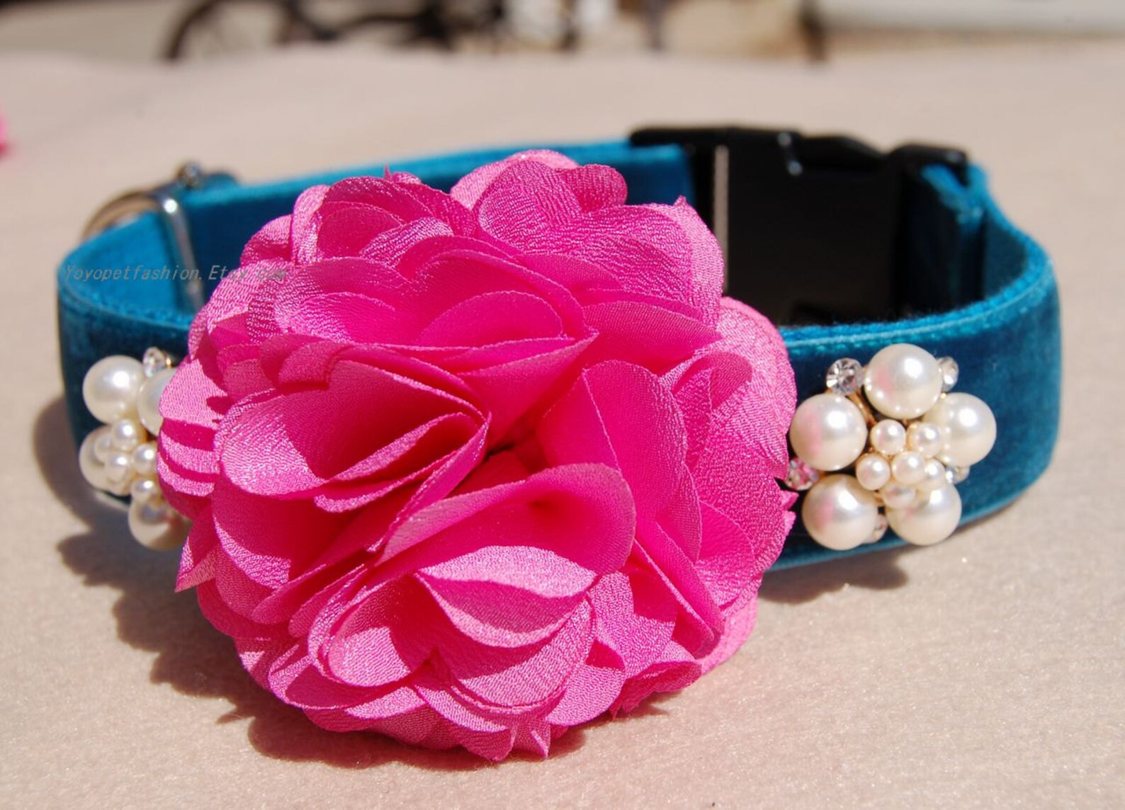 Beautiful Dog Collarwedding Dog Collar.birthday Party Dog Etsy