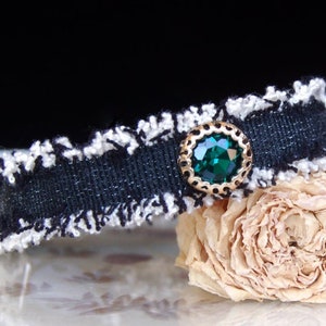 Luxury Cat collar.Princess Cat collar,green rhinestone Cat collar,Kitten collar.black Tiny dog collar,Tea cup dog ,kitty collar.puppy collar