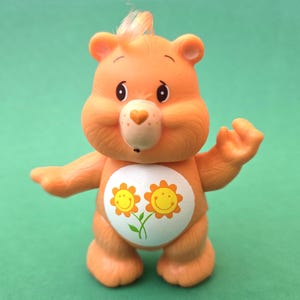 Vintage Care Bears FRIEND BEAR Poseable pvc Figure