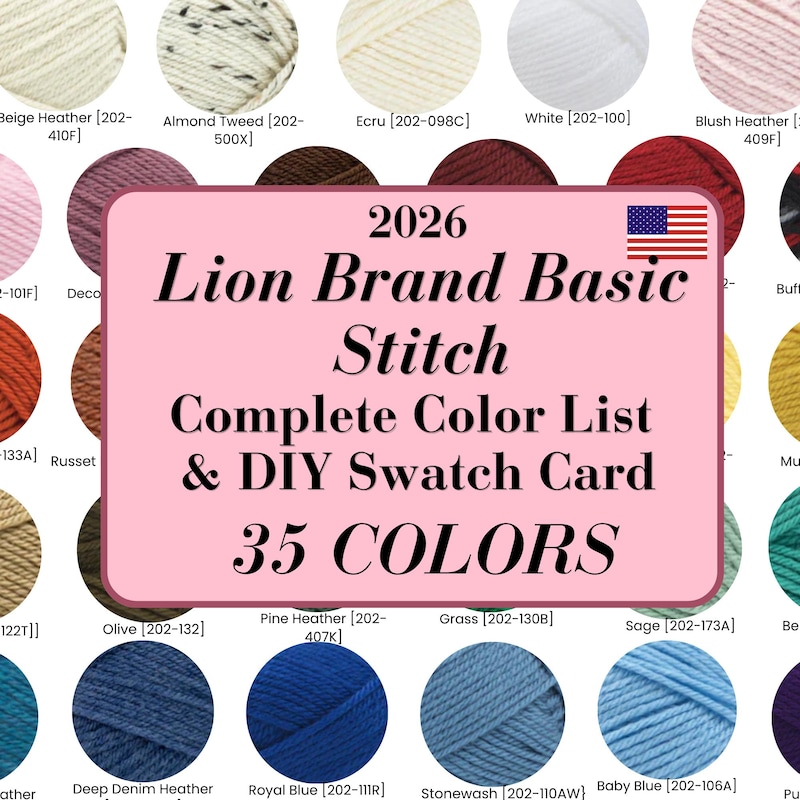 Sample For Color Reference Yarn Sample Card - Etsy UK