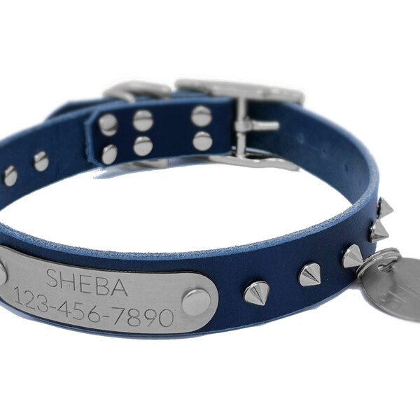 Spiked Dog Collar Etsy