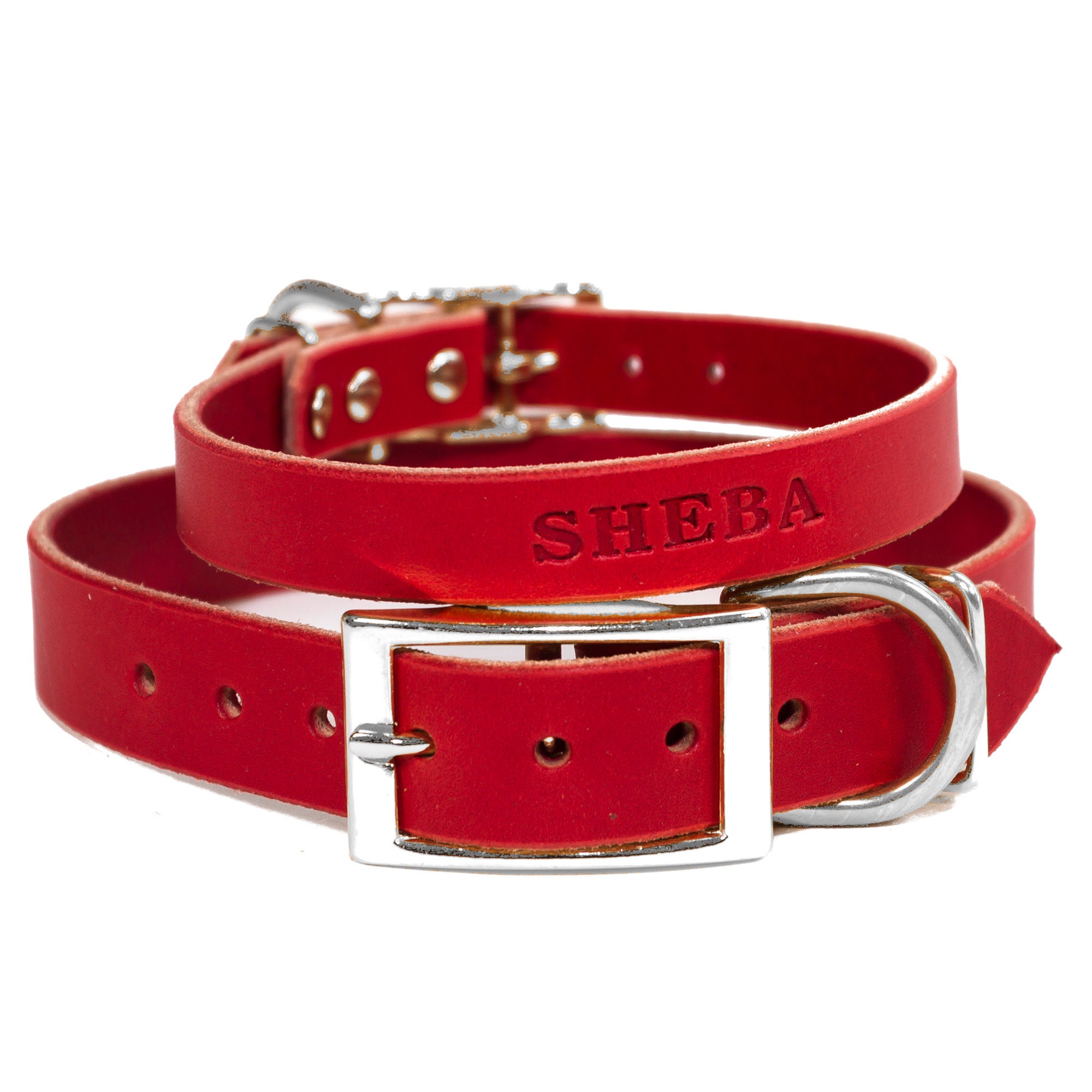 Hush Puppies Red Genuine Leather Belt - Dog Charm - Women\'s Size XL il_fullxfull.5311818105_254c.jpg main image 2