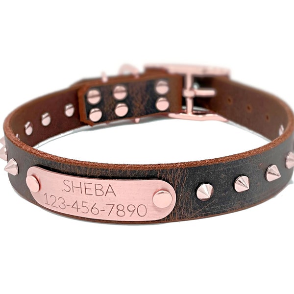 Rose Gold Nameplate Etsy