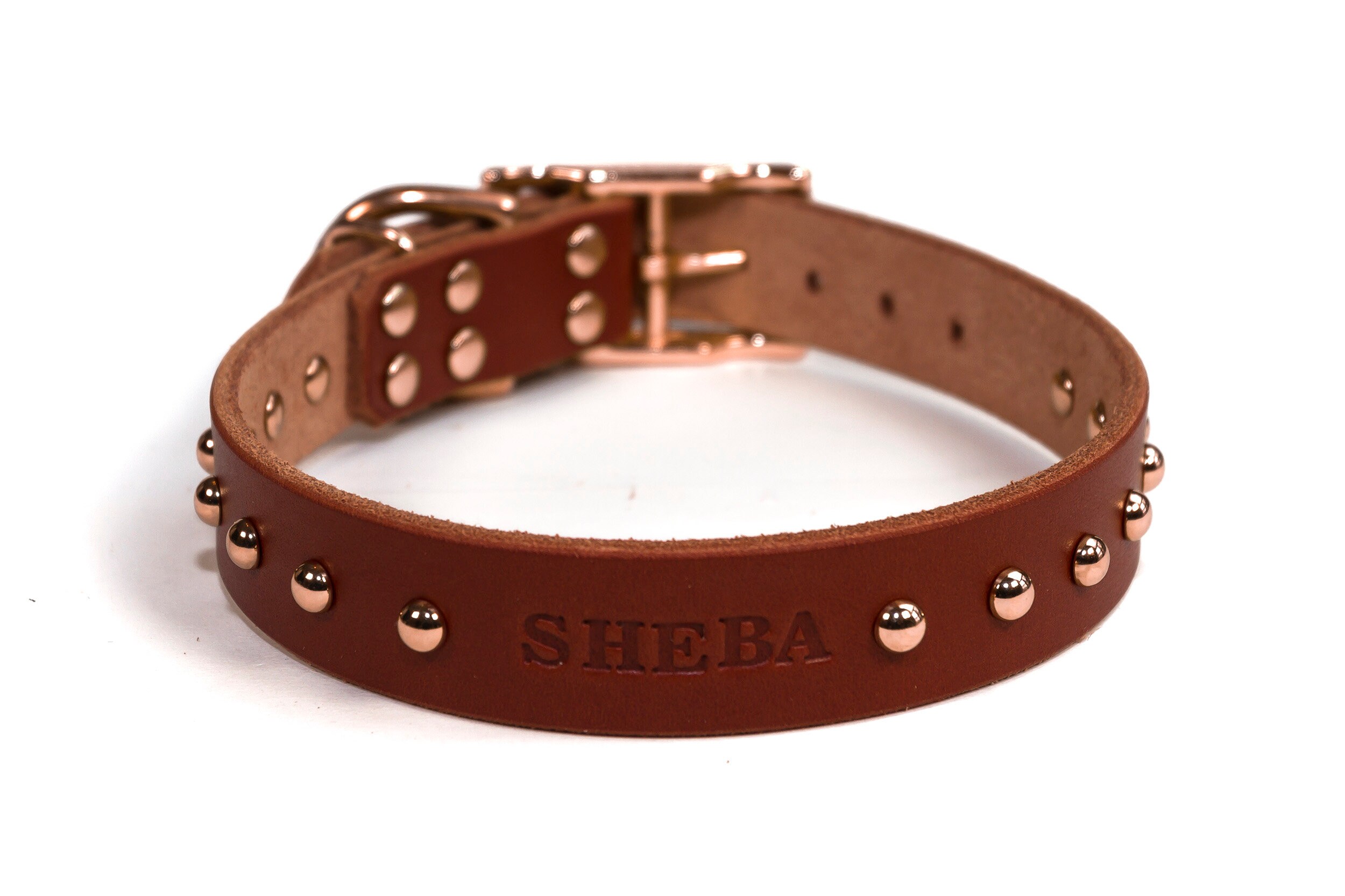 Collars Pet Supplies Engraved Name Plate Brass Nameplate Handmade