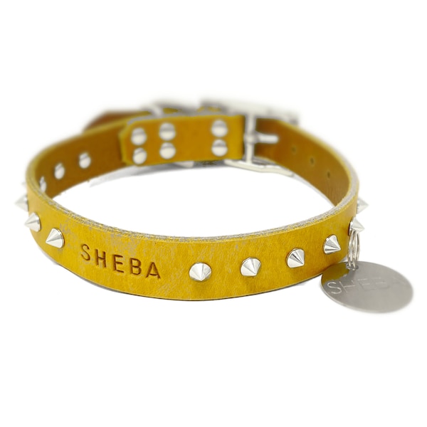 Spiked Dog Collar Etsy