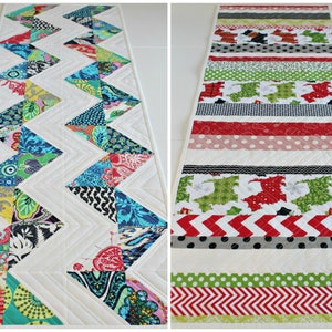 Reversible Quilted Table Runner Pattern: Multi Holiday Project (PDF Download)