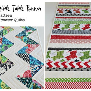Table Runner Quilted Reversible