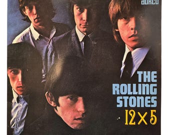 The Rolling Stones 12 X 5 Vinyl LP Album Reissue Remastered Clear 2014 ABKCO VG+