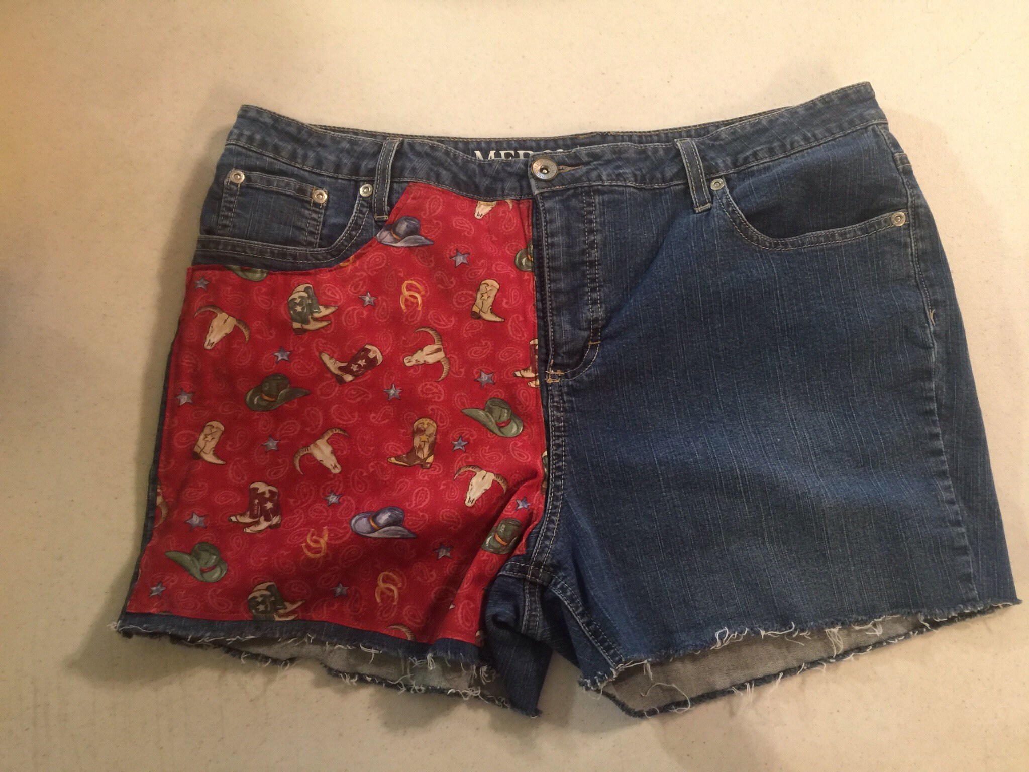 plus size western jeans