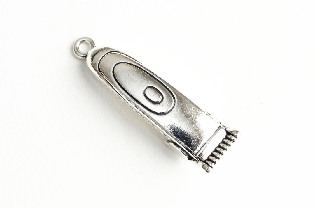 Hair Clipper Pendants, Barber Hair Stylist Trimmer Charms, Large 3d