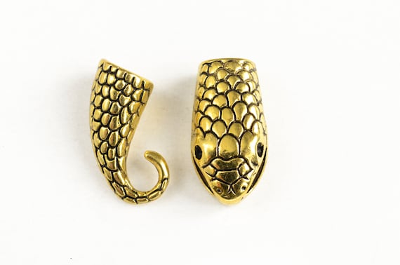 Snake head and tail clasp sale