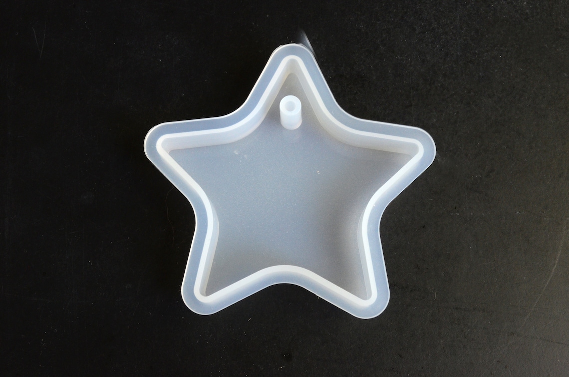 Large Star Mold Silicone 65mm 1 piece M039 Etsy
