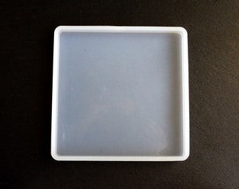 Square Mold, Large Silicone Mold For Resin, 5 inches - 1 piece