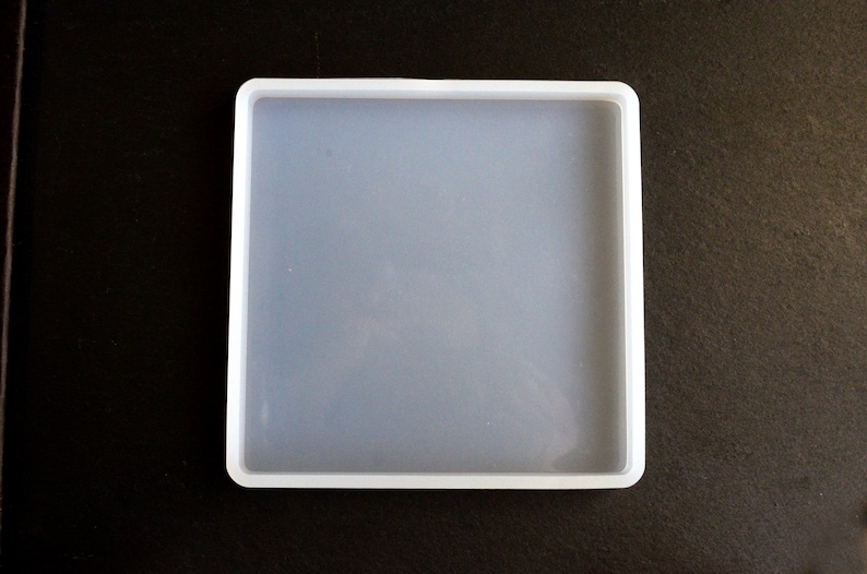 Square Resin Mold Extra Large Reusable Tray 5 inches Etsy