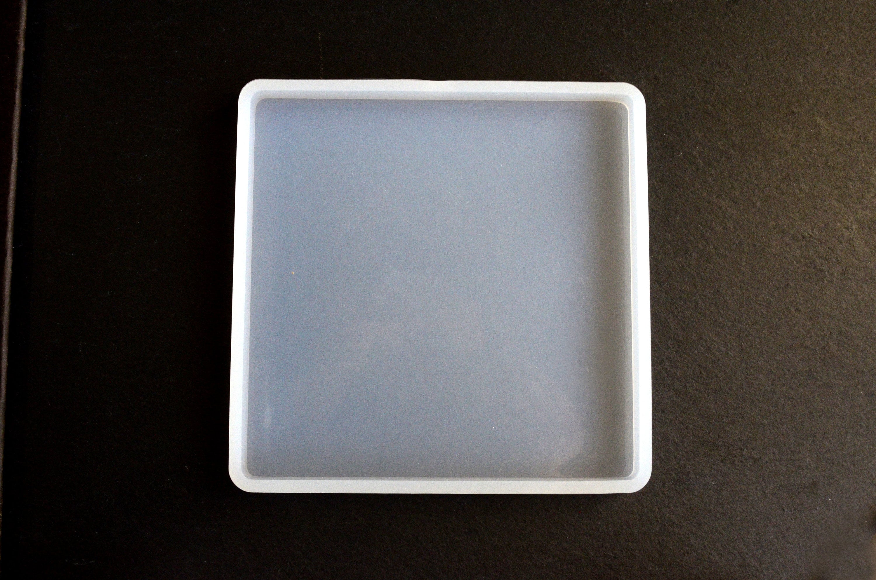 10 X 10 X 3 Clear Silicone Block Mold / Deep Silicone Mold / Resin / Soap  Loaf Mould / Concrete 