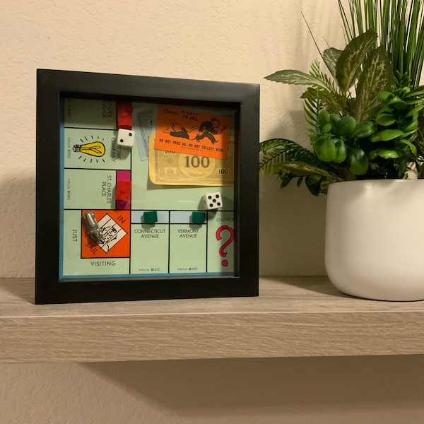 Monopoly Office Art Etsy