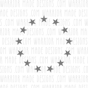 Betsy Ross Colonial Flag Union SVG - pronto para Glowforge, perfeito para gravação a laser e máquinas CNC