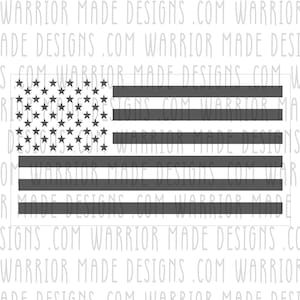American Flag SVG - pronto para Glowforge, perfeito para gravação a laser e máquinas CNC