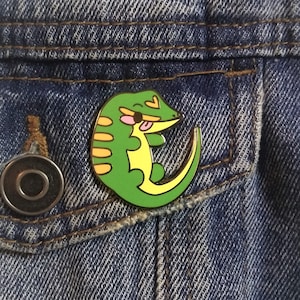 Day Gecko Hard Enamel Pin