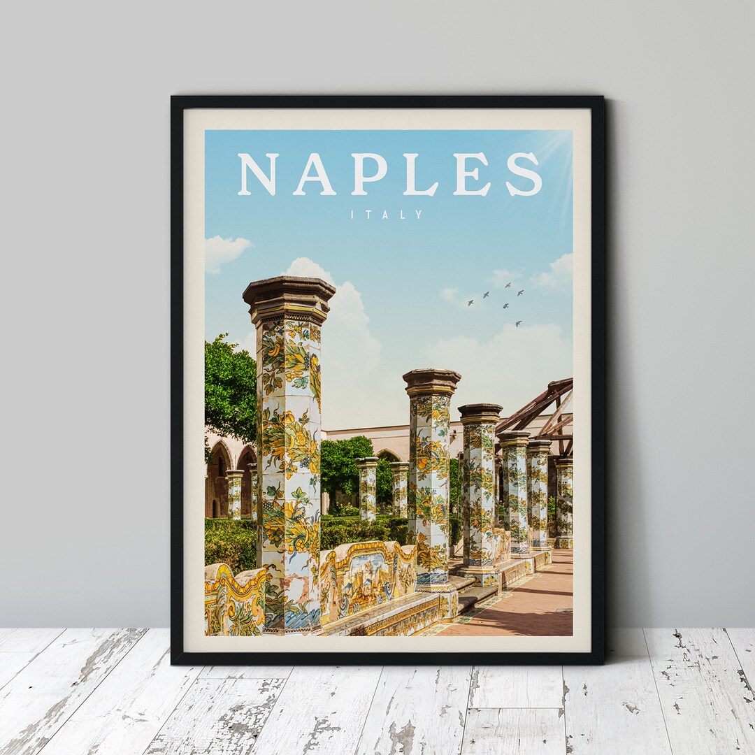 Naples Italy Print, Italy Poster, Naples Italy Wall Art, Naples Wall Decor, Napoli Poster
