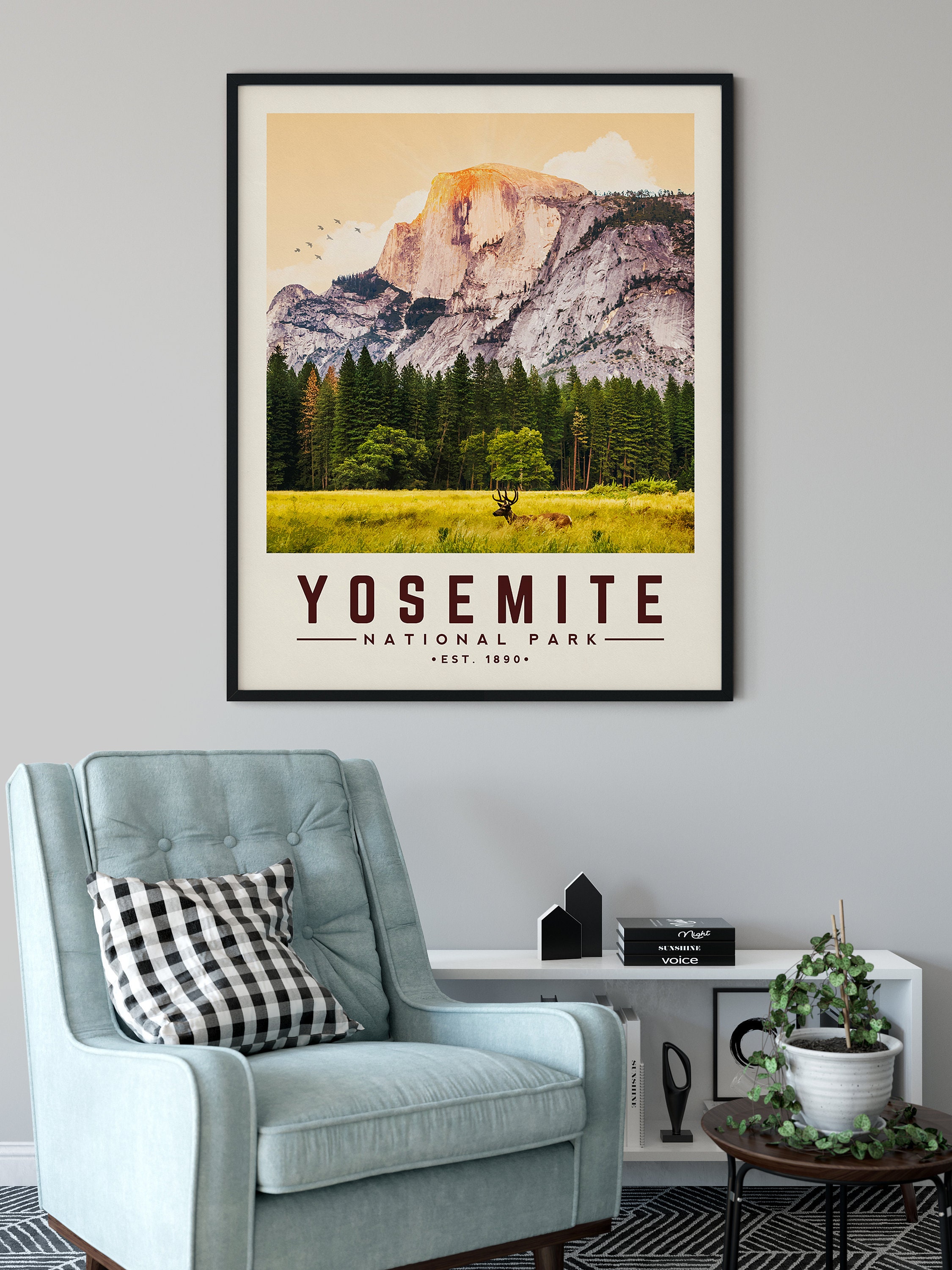 Discover Voyage Du Parc National De Yosemite Poster