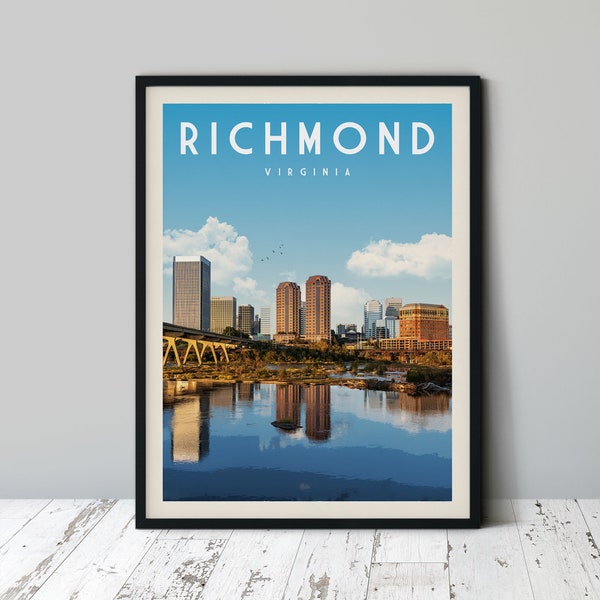 Richmond Poster Etsy
